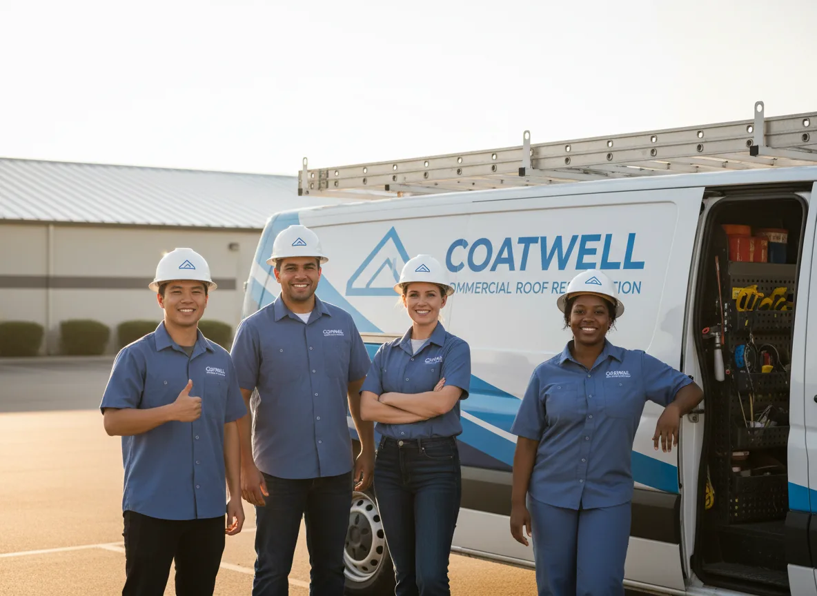 Commercial roof coating company in Salina, OK